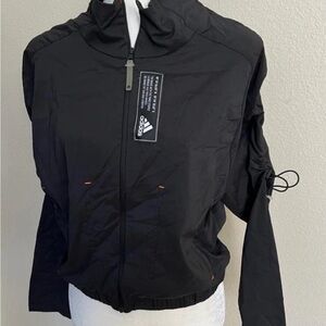 NWT Adidas Women's Black Lightweight Bomber Jacket